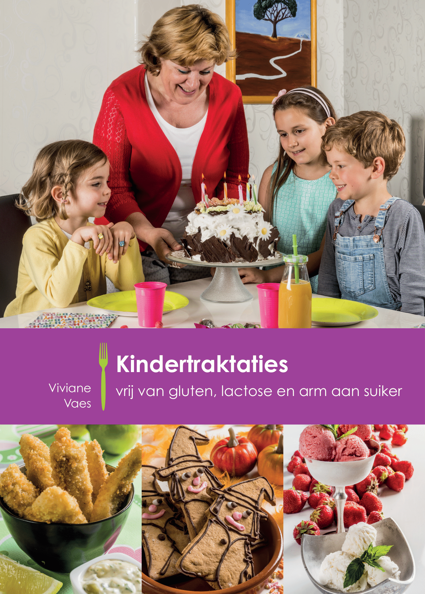 Kindertraktaties vrij van gluten, lactose en suikerarm